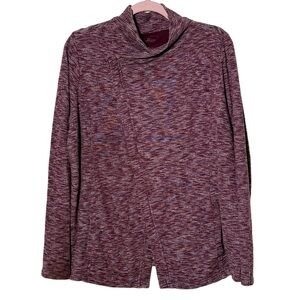 G. H. Bass & Co. Burgundy Knit Sweater Top Sz XL